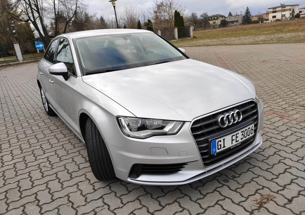 Audi A3 cena 53000 przebieg: 208000, rok produkcji 2014 z Łęczna małe 67